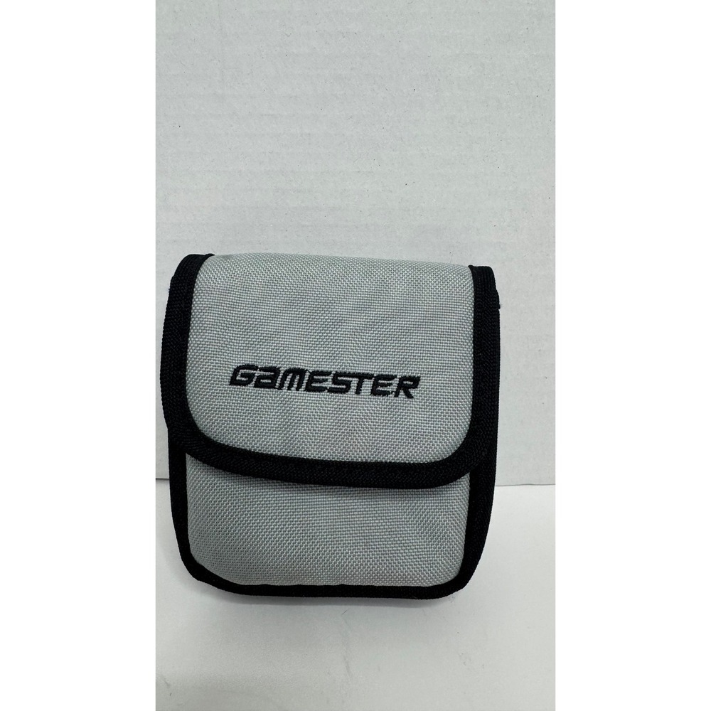 Gamester Grey Nylon Video Game Console Carrying Case Belt Loop Retro GBC GBA